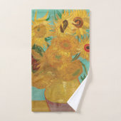 Van Gogh Sonnenblumen Handtuch (Handtuch)