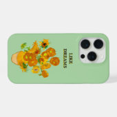 Van Gogh Sonnenblumen-Handyhülle Like Dreams iPhone Hülle (Rückseite (Horizontal))