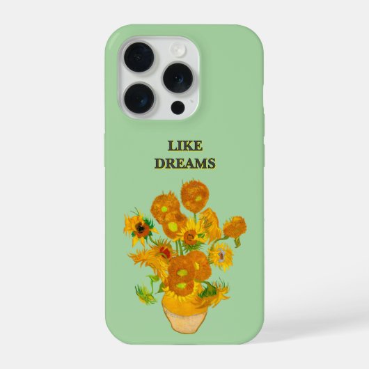 Van Gogh Sonnenblumen-Handyhülle Like Dreams iPhone Hülle (Rückseite)
