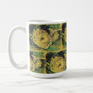 Van Gogh Sonnenblumen - Helle gelbe Blumenkunst Kaffeetasse