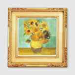 Van Gogh - Sonnenblumen - Kunst Magnet<br><div class="desc">Van Gogh ,  Sonnenblumen</div>