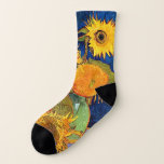 Van Gogh - Sonnenblumen - Kunstsocken Socken<br><div class="desc">Van Gogh - Sonnenblumen - Kunstsocken</div>