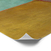 Van Gogh - Sonnenblumen Poster (Ecke)