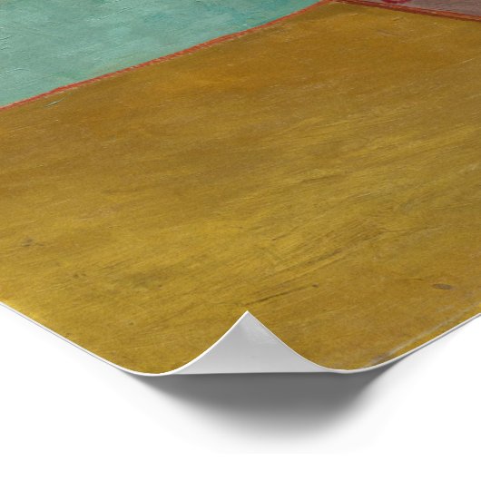 Van Gogh - Sonnenblumen Poster (Ecke)