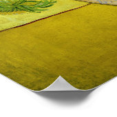 Van Gogh - Sonnenblumen Poster (Ecke)