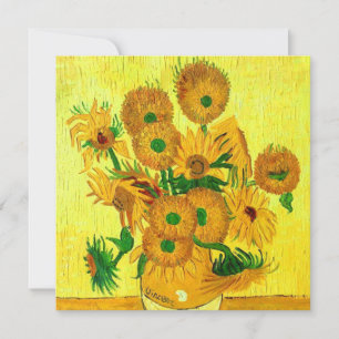 Van Gogh Sonnenblumen Save The Date