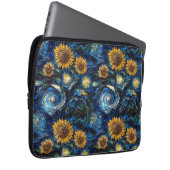 Van Gogh Sonnenblumen und Sternennacht Laptopschutzhülle (Vorne Rechts)