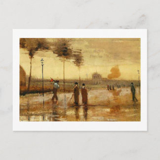 Van Gogh Sonntag in Eindhoven Fine Art Postkarte