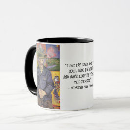 Van Gogh Spaß Quotes Tasse
