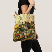 Van Gogh - Starke Hütten im Sonnenschein Tasche (Von Nahem)