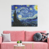 Van Gogh, Starry Nigh Leinwanddruck (Insitu (Wohnzimmer))