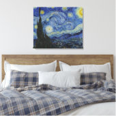 Van Gogh, Starry Nigh Leinwanddruck (Insitu (Schlafzimmer))