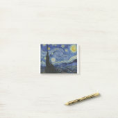Van Gogh, Starry Nigh Post-it Klebezettel (Auf Schreibtisch)