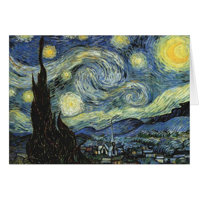 Van Gogh Starry Night (Vorderseite (Horizontal))