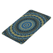 Van Gogh Starry Night Abstrakt Groovy Boho Mandala Magnet (Linke Seite)