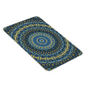 Van Gogh Starry Night Abstrakt Groovy Boho Mandala Magnet (Rechte Seite)