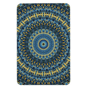 Van Gogh Starry Night Abstrakt Groovy Boho Mandala Magnet