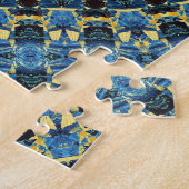 Van Gogh Starry Night Abstrakt Groovy Boho Mandala Puzzle (Seite)