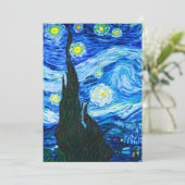 Van Gogh Starry Night Ankündigung (Stehend Vorderseite)