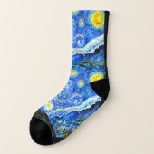 Van Gogh - Starry Night - Art Socks Socken (Links - Außen)