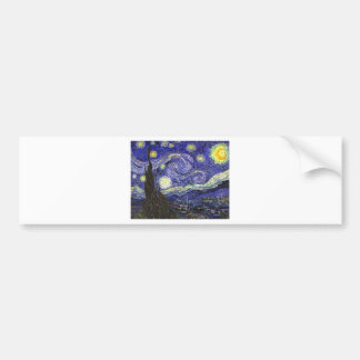 Van Gogh Starry Night Autoaufkleber