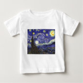 Van Gogh Starry Night Baby T-shirt (Vorderseite)