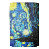 Van Gogh - Starry Night Badematte (Vorderseite Vertikal)