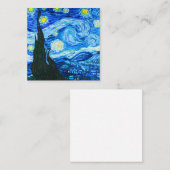 Van Gogh Starry Night Begleitkarte (Vorne/Hinten)