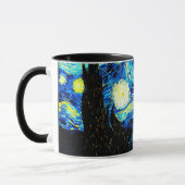 Van Gogh - Starry Night, berühmtes Bild, Tasse (Links)