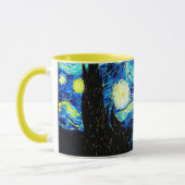 Van Gogh - Starry Night, berühmtes Bild, Tasse (Links)