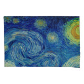 Van Gogh Starry Night Betting Set Kissenbezug (Vorderseite-Links)