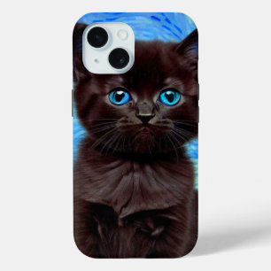 Van Gogh Starry Night Black Cat Case-Mate iPhone Hülle