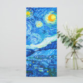 Van Gogh Starry Night Card (Stehend Vorderseite)