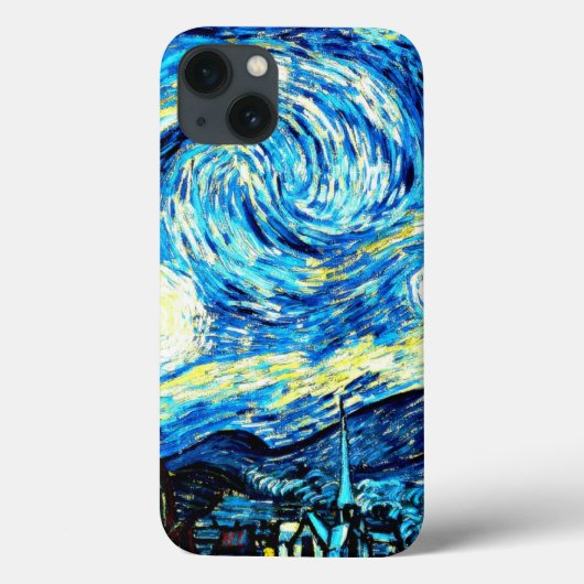 Van Gogh - Starry Night Case-Mate iPhone Hülle (Rückseite)