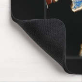 Van Gogh Starry Night Cat - Clic Fit Mousepad (Ecke)