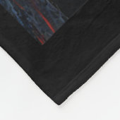 Van Gogh Starry Night Cat Lover Kitten Fleecedecke (Ecke)