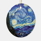 Van Gogh - Starry Night Christmas Ornament (Links)