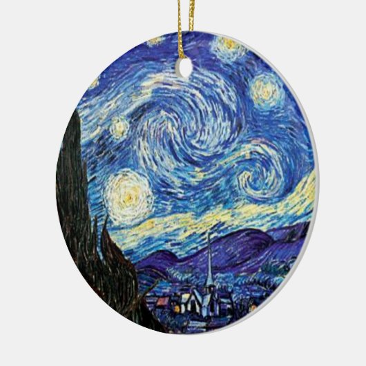 Van Gogh - Starry Night Christmas Ornament (Links)