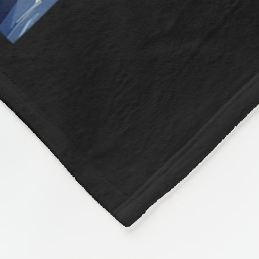 Van Gogh Starry Night Christmas Snowman Winter Sno Fleecedecke (Ecke)