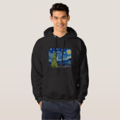 Van Gogh Starry Night - Christmas Tree Hoodie (Vorne ganz)
