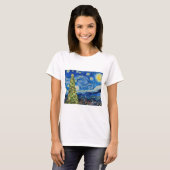 Van Gogh Starry Night - Christmas Tree T - Shirt (Vorne ganz)