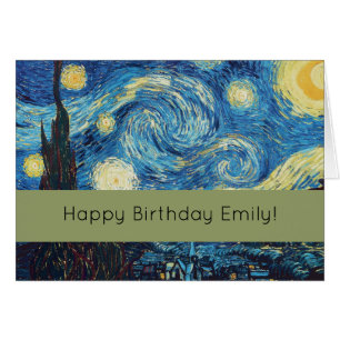 Van Gogh Starry Night Classic Impressionismus Art