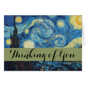 Van Gogh Starry Night Classic Impressionismus Art (Vorderseite (Horizontal))