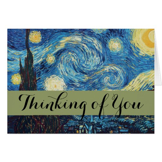 Van Gogh Starry Night Classic Impressionismus Art (Vorderseite (Horizontal))