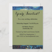 Van Gogh Starry Night Classic Impressionismus Art Einladung (Vorderseite)
