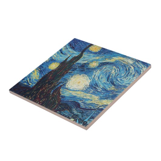 Van Gogh Starry Night Classic Impressionismus Art Fliese (Seite)