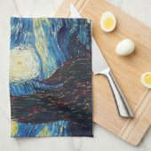 Van Gogh Starry Night Classic Impressionismus Art Handtuch (Viertel Falte)