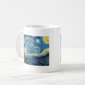Van Gogh Starry Night Classic Impressionismus Art Kaffeetasse (Vorderseite Links)