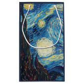 Van Gogh Starry Night Classic Impressionismus Art Kleine Geschenktüte (Rückseite)