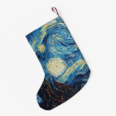 Van Gogh Starry Night Classic Impressionismus Art Kleiner Weihnachtsstrumpf (Rückseite (Hängend))